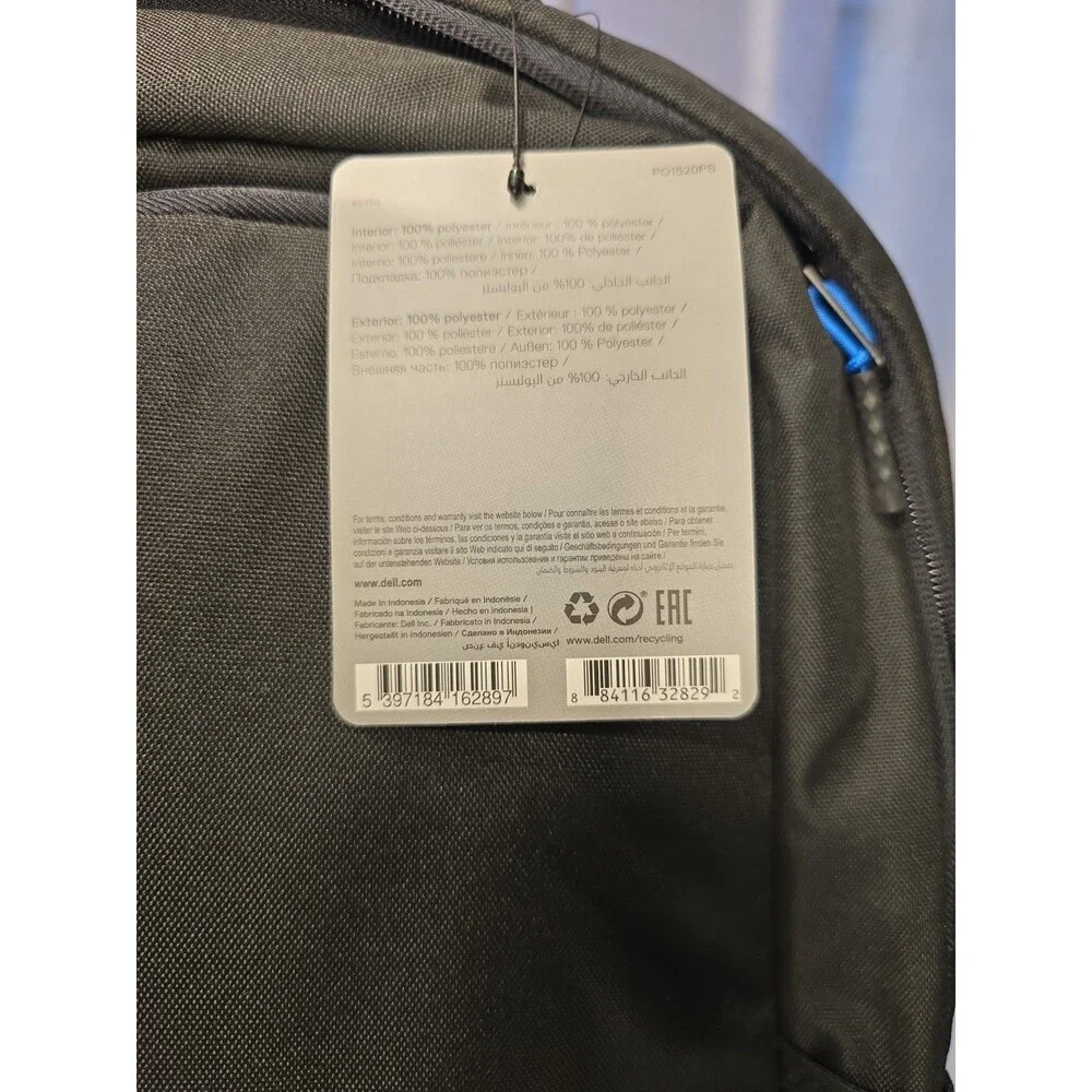 Dell sized 15 tags
